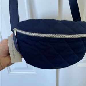 Vera Bradley Quilted Navy Crossbody Bag